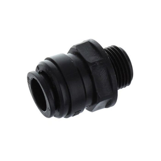 John Guest 12mm Straight Adaptor 3/8" BSP