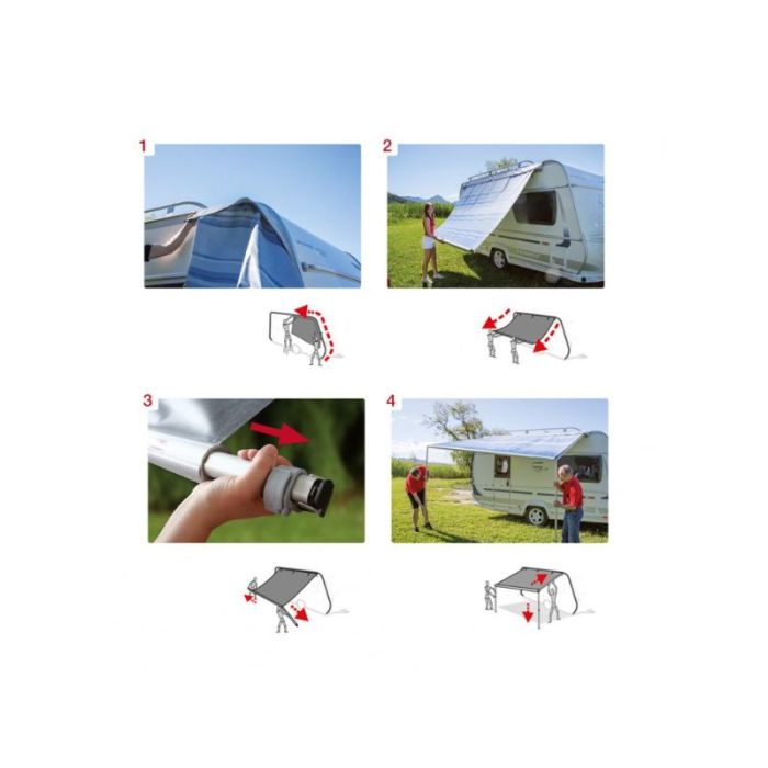 Fiamma Caravanstore Bag 310 Awning - Royal Grey - 3.18M