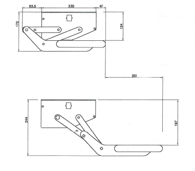 Camec Electric Single Drop Down Step