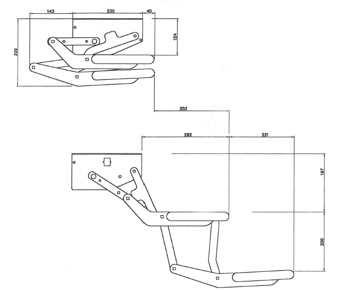Camec Electric Double Drop Down Step