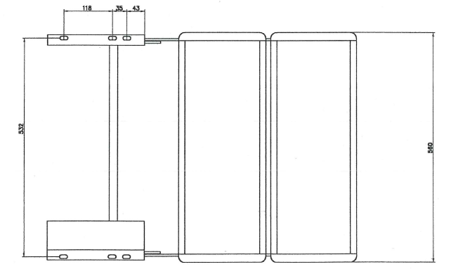 Camec Electric Double Drop Down Step