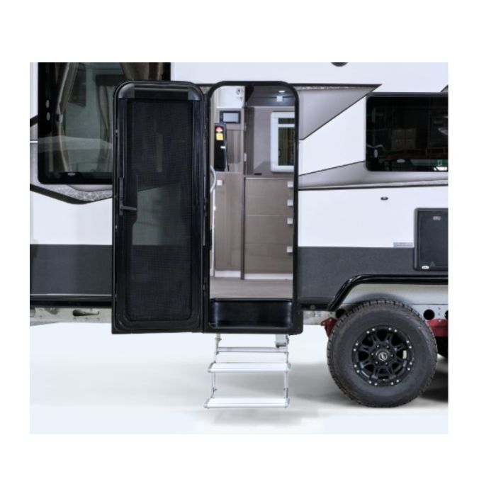 Camec Electric Double Drop Down Step