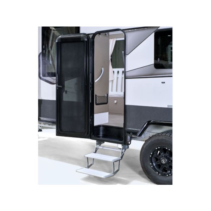 Camec Electric Double Drop Down Step