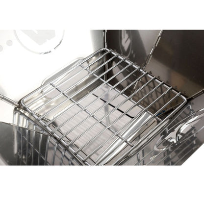 Frontier 360 Stainless Steel Folding BBQ Firepit
