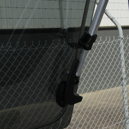 Camec Push Out Double Glazed Window - 900W x 450H
