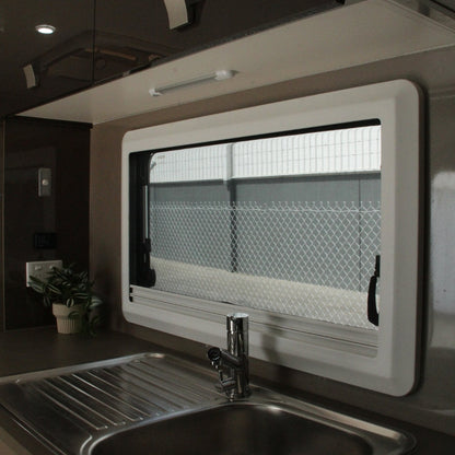 Camec Push Out Double Glazed Window - 900W x 450H