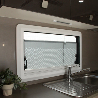 Camec Push Out Double Glazed Window - 900W x 450H