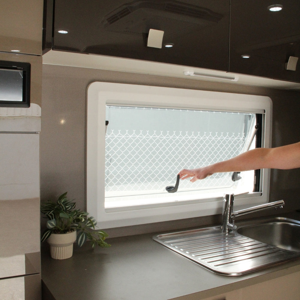 Camec Push Out Double Glazed Window - 900W x 450H