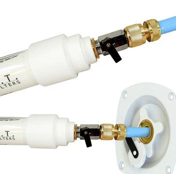 Flat Out Shut-Off Valve For Tank Filling