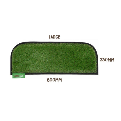 Muk Mat Rounded Step Large - Green 60 x 23cm