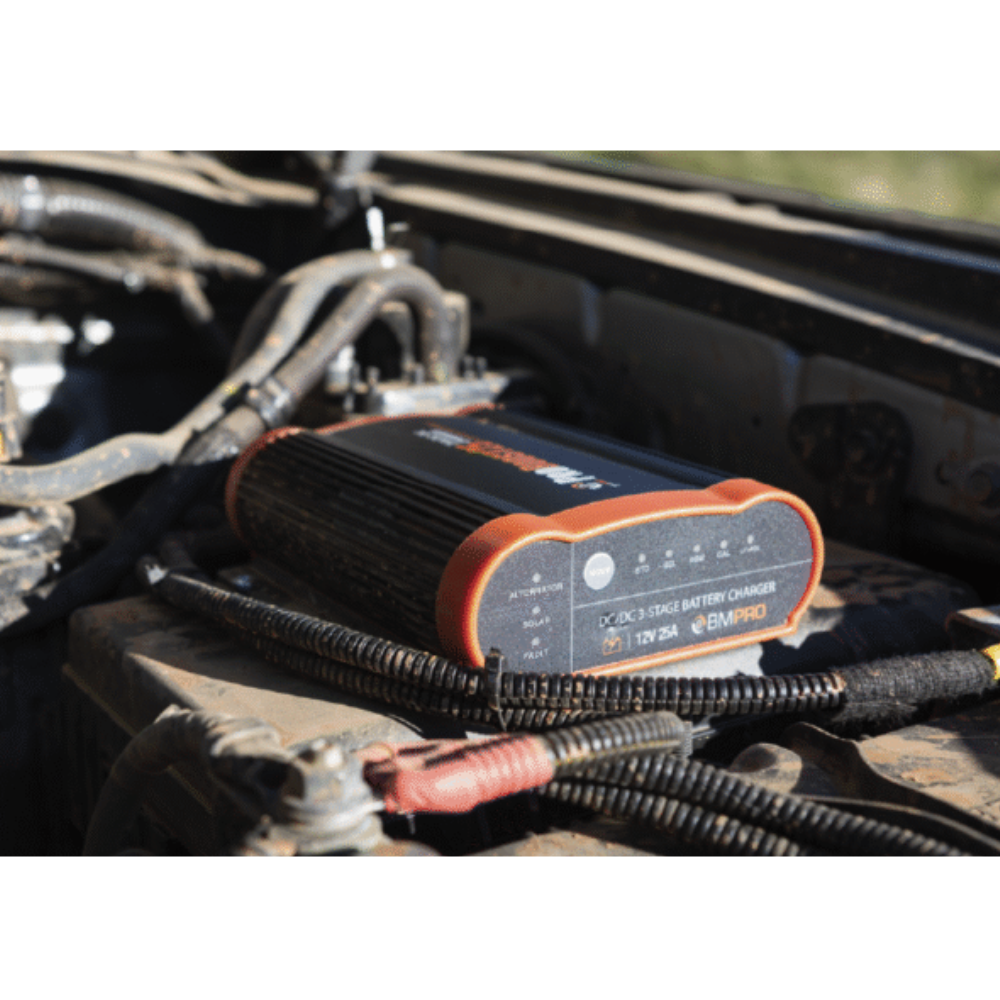 BMPRO ProBoost25 25A DC-DC Battery Charger with Solar Input