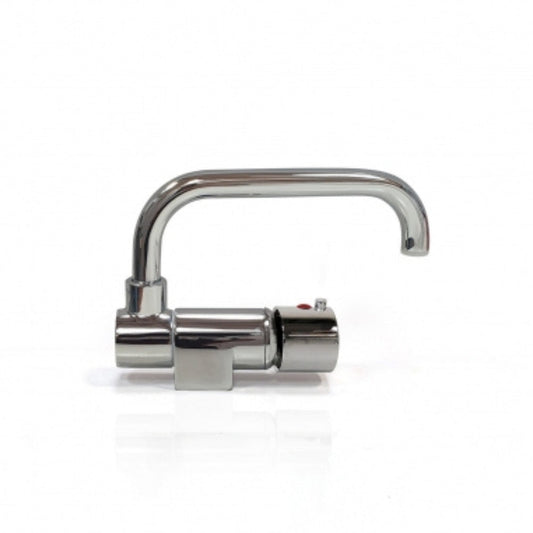 Barka Single Handle Ceramic Fold Down Mixer - Chrome