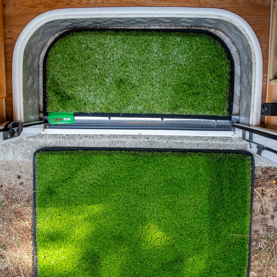 Muk Mat Rounded Step Large - Green 60 x 23cm