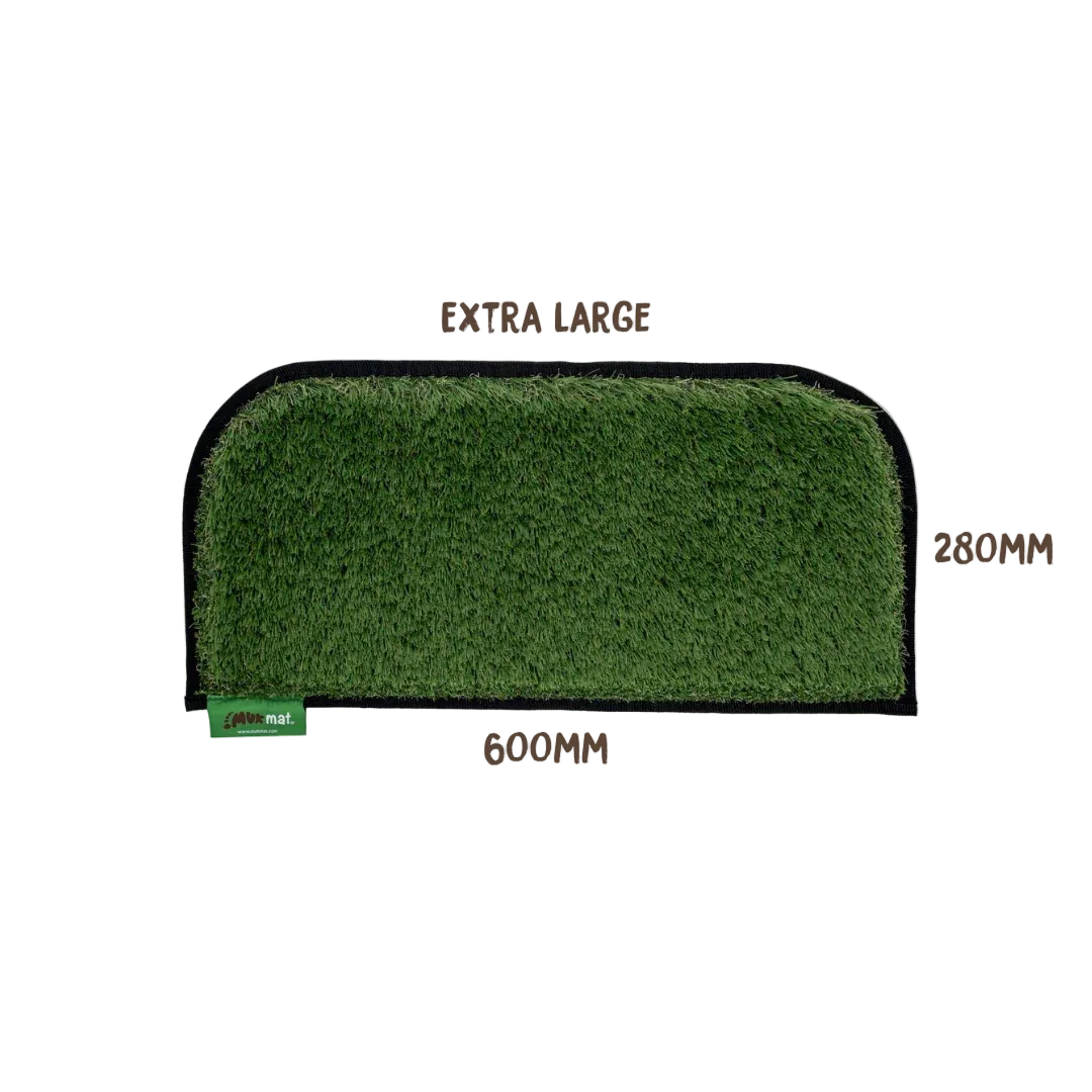 Muk Mat Rounded Step Extra Large - Green 60 x 28cm