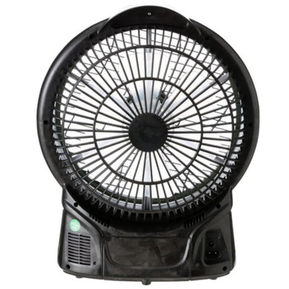 Coleman 240V/12V Rechargeable Lithium Ion Fan with LED Lights