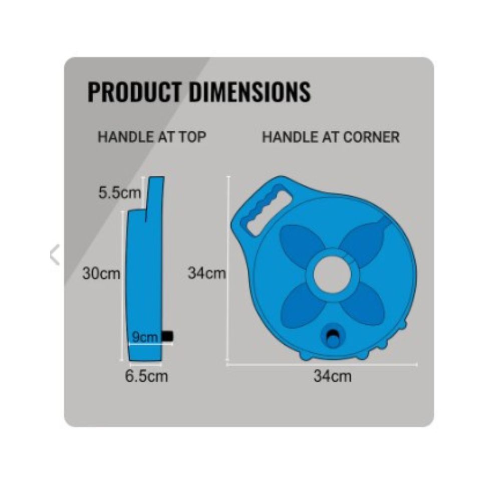 Flat Out Drinking Water Hose On Compact Multi-Reel - 7.5M