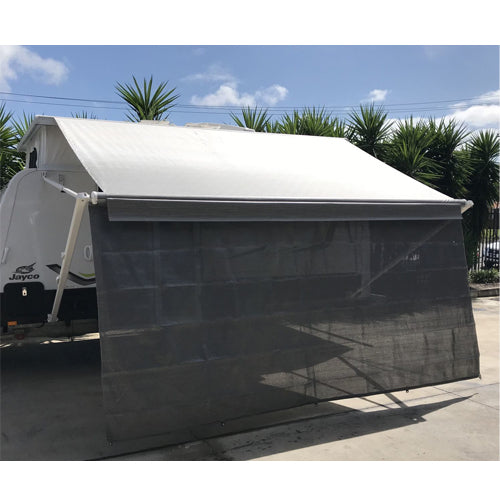 Caravan Privacy Screen Sun Shade Wall To Suit Awnings (10ft - 19ft)
