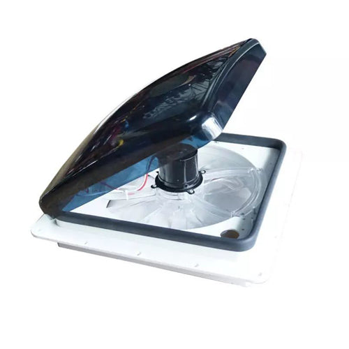 12 Volt Caravan Roof Vent Hatch With Smoked Lid