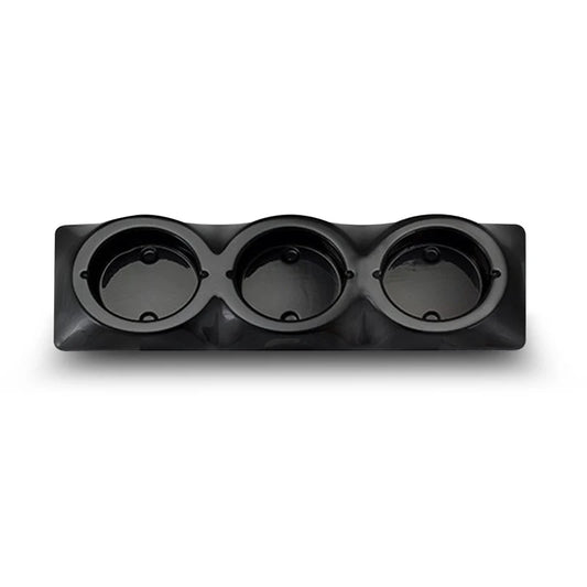 Triple Surface Black Mount Base {102B3B}