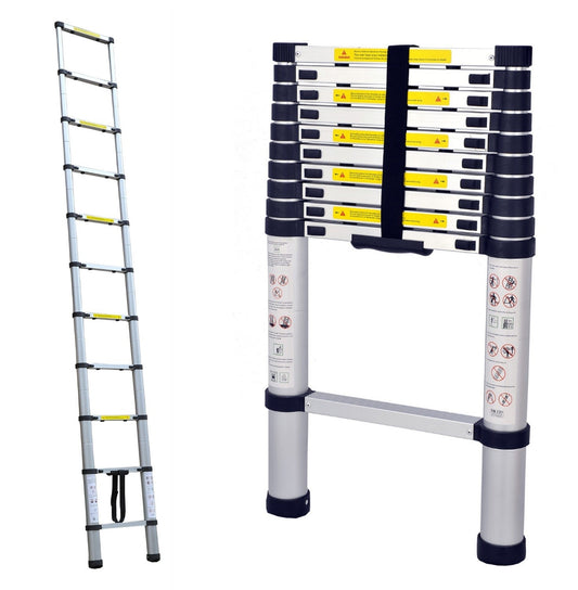 3.2m Portable telescopic ladder with carry bag