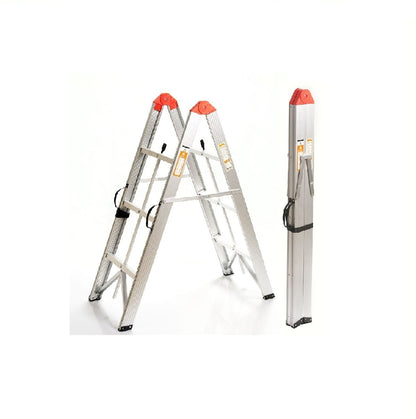 Aluminium Collapsible Box Stick Ladder with Carry Bag {3x, 4x or 5x Step}