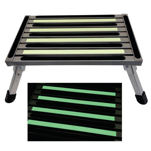 Illuminous Single Folding Portable Caravan Camping Step