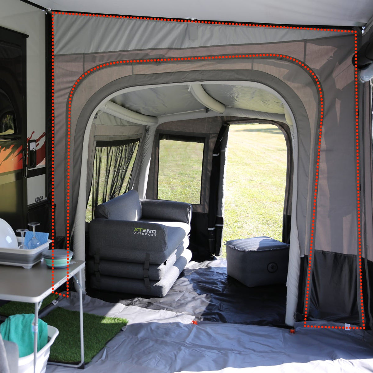 Outer Panel for Extension Room