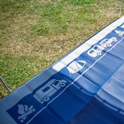 Outdoor Mat - Caravan & Camping Icons