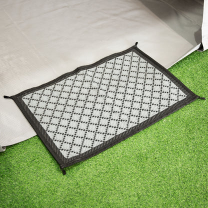 Door Mat - Annexe Plus Grey/Black