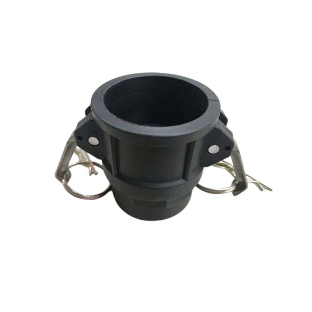 38mm Camlock Type D with Clips 1 1/2" Female Thread Polypropylene