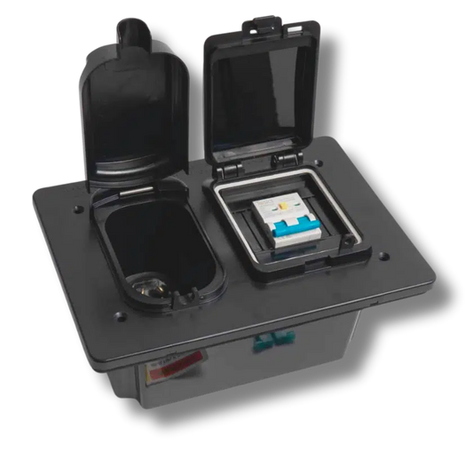 Inlet Box with 1x RCBO Pre-wired