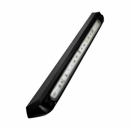 Dimmable {White or Black} 500mm Dual LED 12V Awning Light - Amber/White Lights with Switch