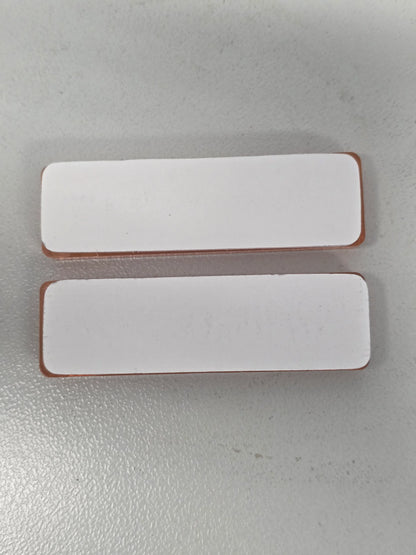 Reflector Self Adhesive - Amber (Pair)