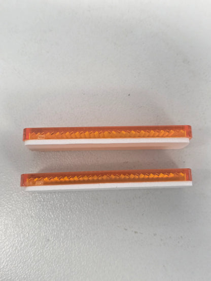 Reflector Self Adhesive - Amber (Pair)