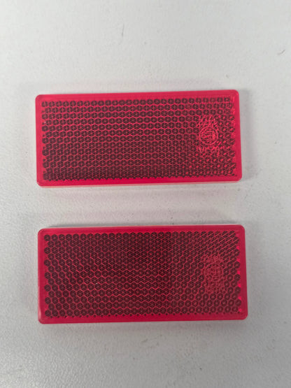 Reflector Self Adhesive - Red (Pair)