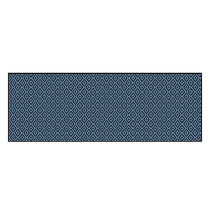 Diamond Mat 7m x 2.4m - Blue/Charcoal