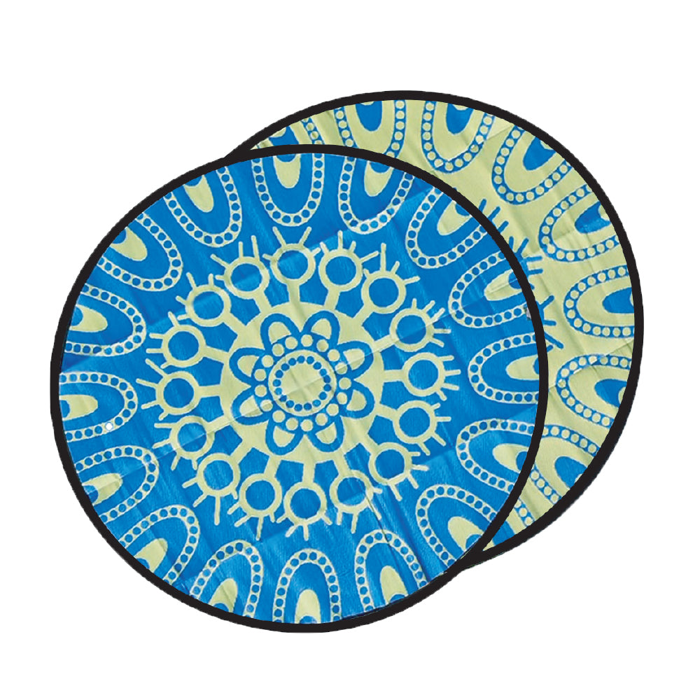 Gather Around Mat 3m - Blue/Lime Green