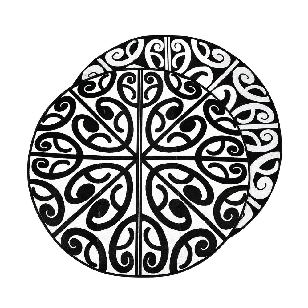 Korero Mat 2.7m - Black/White