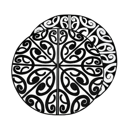 Korero Mat 2.7m - Black/White