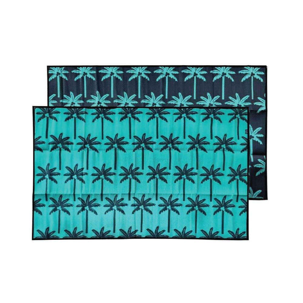 Palm Springs Mat 4m x 2.4m - Green/Black