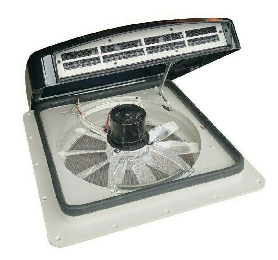 TRA Electric 12V Air/Rain Roof Vent Hatch with Remote