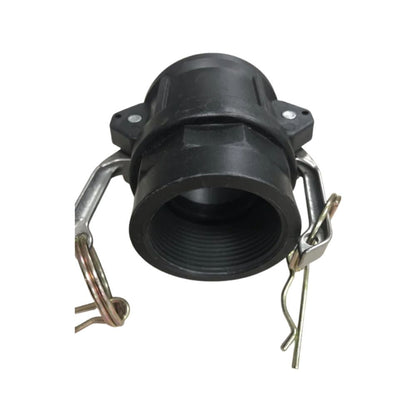 38mm Camlock Type D with Clips 1 1/2" Female Thread Polypropylene
