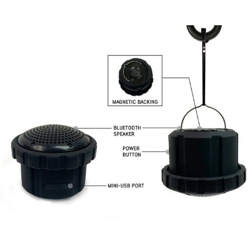 UFO solar camping Light, Speaker, Torch, Power Bank