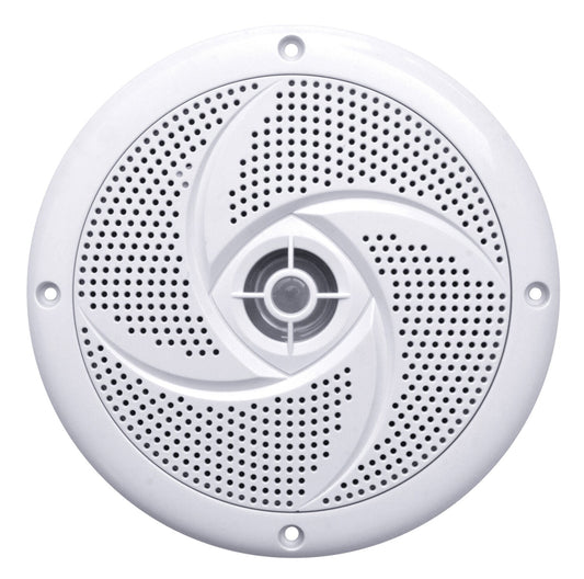 6.5inch Waterproof 120 Watt Low-Profile Speaker (Pair) {White or Black}