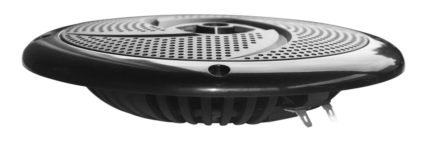 LED 6.5in Waterproof 120w Low-Profile Speaker (Pair) - {White or Black}