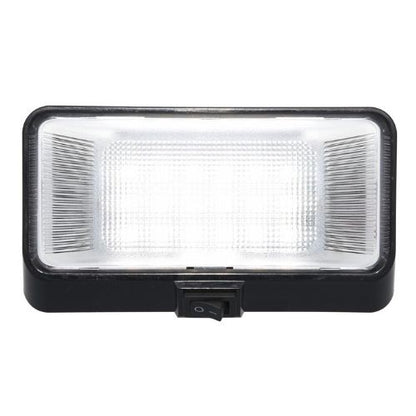 Caravan RV 12V Porch or Tunnel Boot Light with Switch {White or Black}