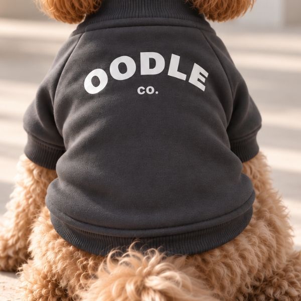 Quarter Zip Oodle Co. Premium Dog Hoodie
