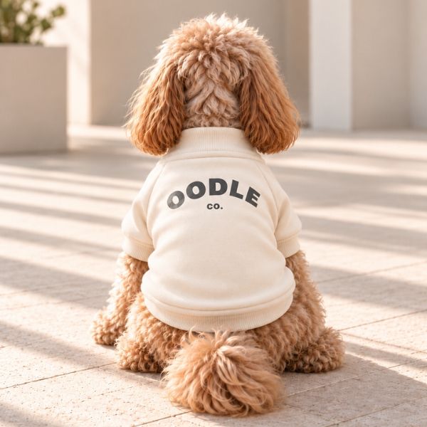 Quarter Zip Oodle Co. Premium Dog Hoodie