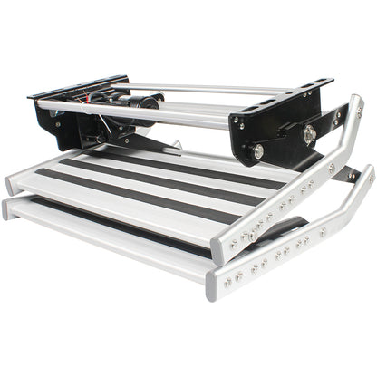 12v Electric Caravan Step with LED Light {Single or Double}