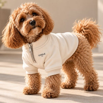 Quarter Zip Oodle Co. Premium Dog Hoodie